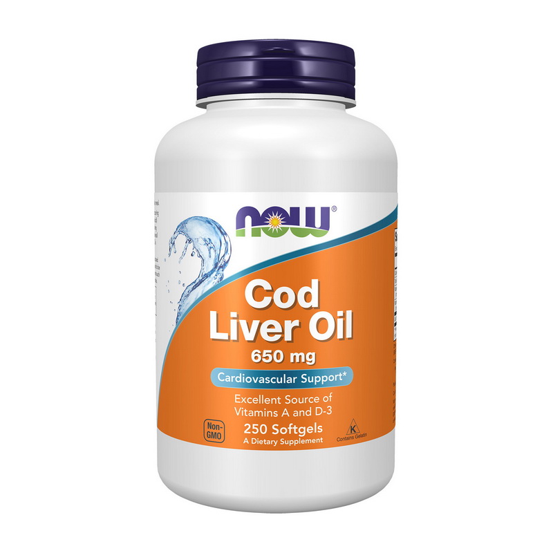 Cod Liver Oil 650 mg (250 softgels) Cod Liver Oil 650 mg (250 softgels)