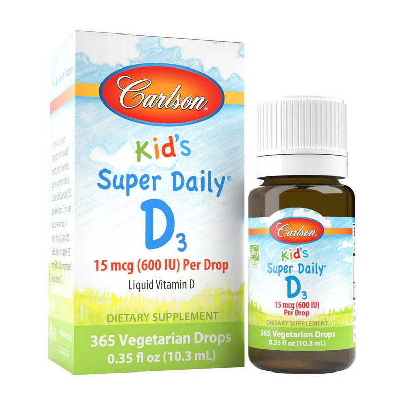 Kid's Super Daily D3 15 mcg (600 IU) (10,3 ml) Kid's Super Daily D3 15 mcg (600 IU) (10,3 ml)