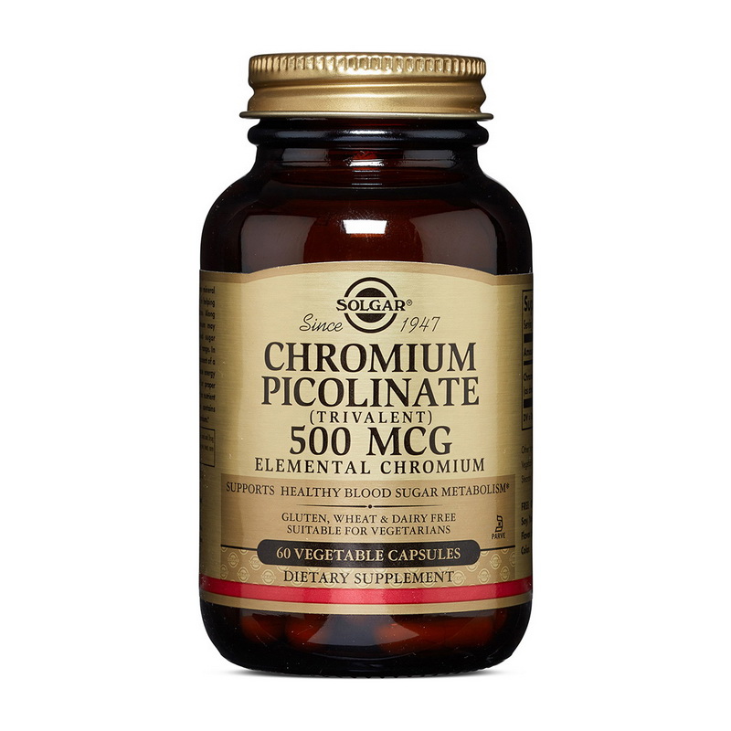 Chromium Picolinate 500 mcg (60 veg caps) Chromium Picolinate 500 mcg (60 veg caps)