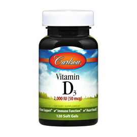 Vitamin D3 2000 IU (120 softgels)