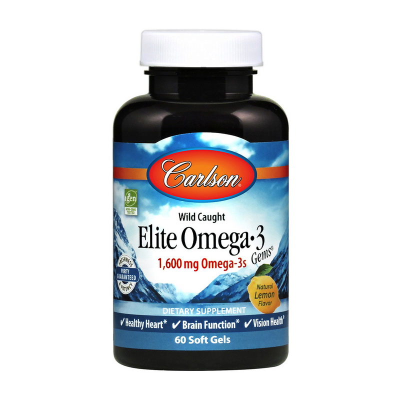 Elite Omega 3 1600 mg (60 softgels) Elite Omega 3 1600 mg (60 softgels)