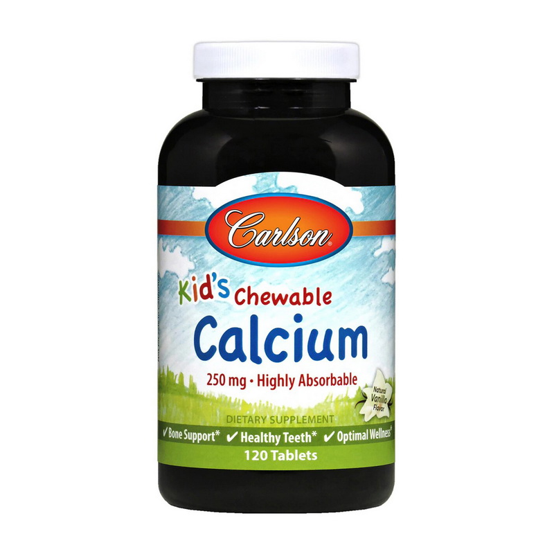 Kid`s Chewable Calcium 250 mg (120 tabs) Kid`s Chewable Calcium 250 mg (120 tabs)