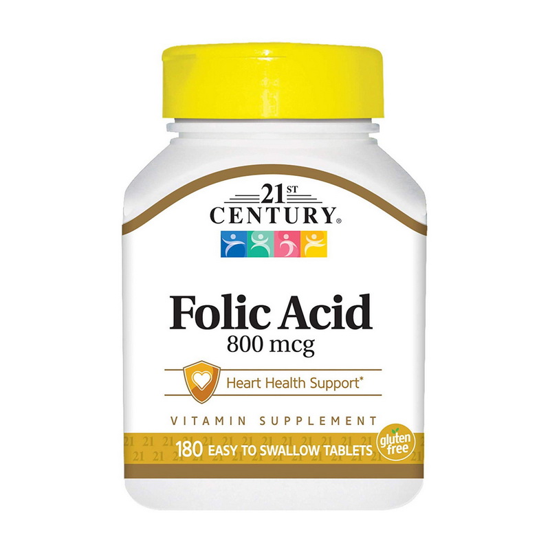 Folic Acid 800 mcg (180 tabs) Folic Acid 800 mcg (180 tabs)