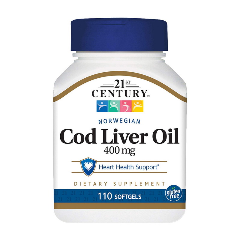 Norwegian Cod Liver Oil 400 mg (110 softgels) Norwegian Cod Liver Oil 400 mg (110 softgels)