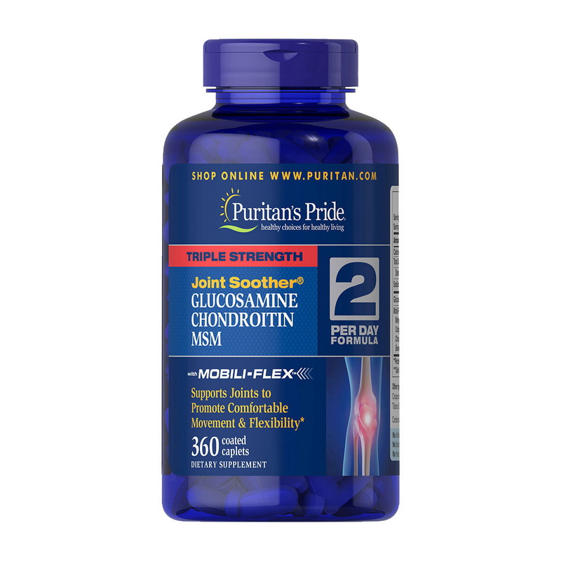 Triple Strength Glucosamine & Chondroitin with MSM (360 caplets) Triple Strength Glucosamine & Chondroitin with MSM (360 caplets)