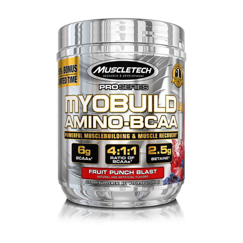 Myobuild-4X Amino-BCAA (416 g) Myobuild-4X Amino-BCAA (416 g)