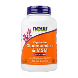 Vegetarian Glucosamine & MSM (120 veg caps)