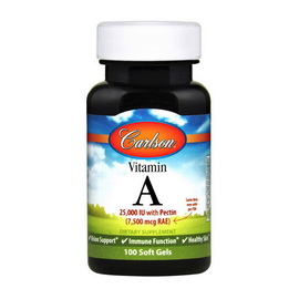 Vitamin A 25000 IU (7500 mcg) (100 softgels)