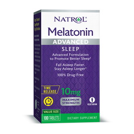 Melatonin Advanced 10 mg Time Release (100 tabs)