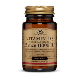 Vitamin D3 1000 IU (90 tabs)