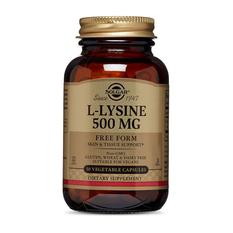L-Lysine 500 mg (50 veg caps) L-Lysine 500 mg (50 veg caps)