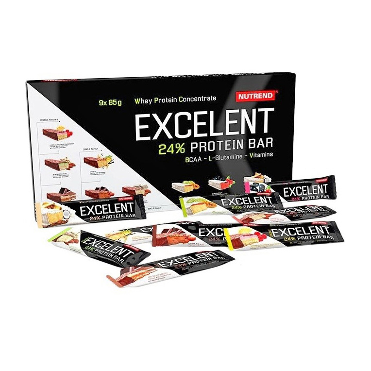 Excelent Protein Bar Mix (9 x 85 g) Excelent Protein Bar Mix (9 x 85 g)