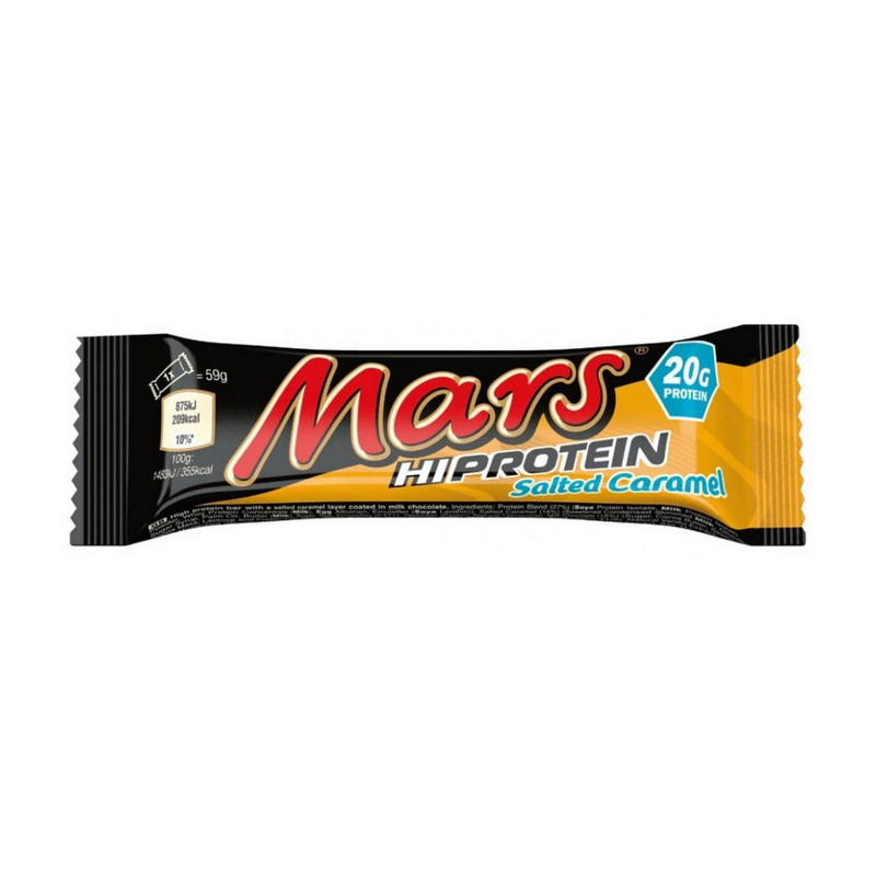 Mars Hi Protein Bar Salted Caramel (1 x 59 g) Mars Hi Protein Bar Salted Caramel (1 x 59 g)