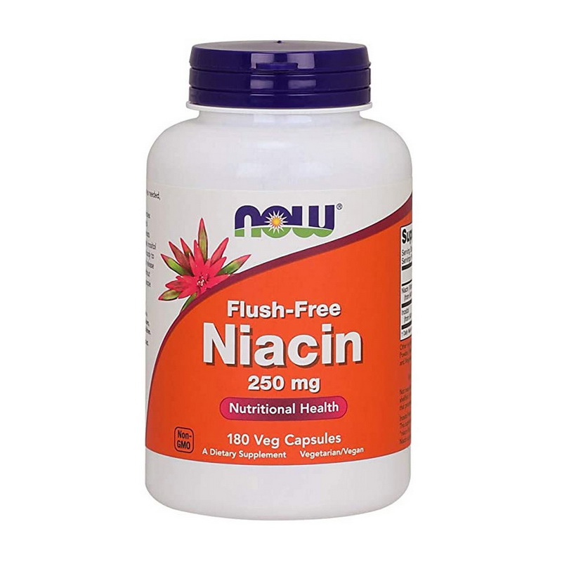 Flush-Free Niacin 250 mg (180 veg caps) Flush-Free Niacin 250 mg (180 veg caps)