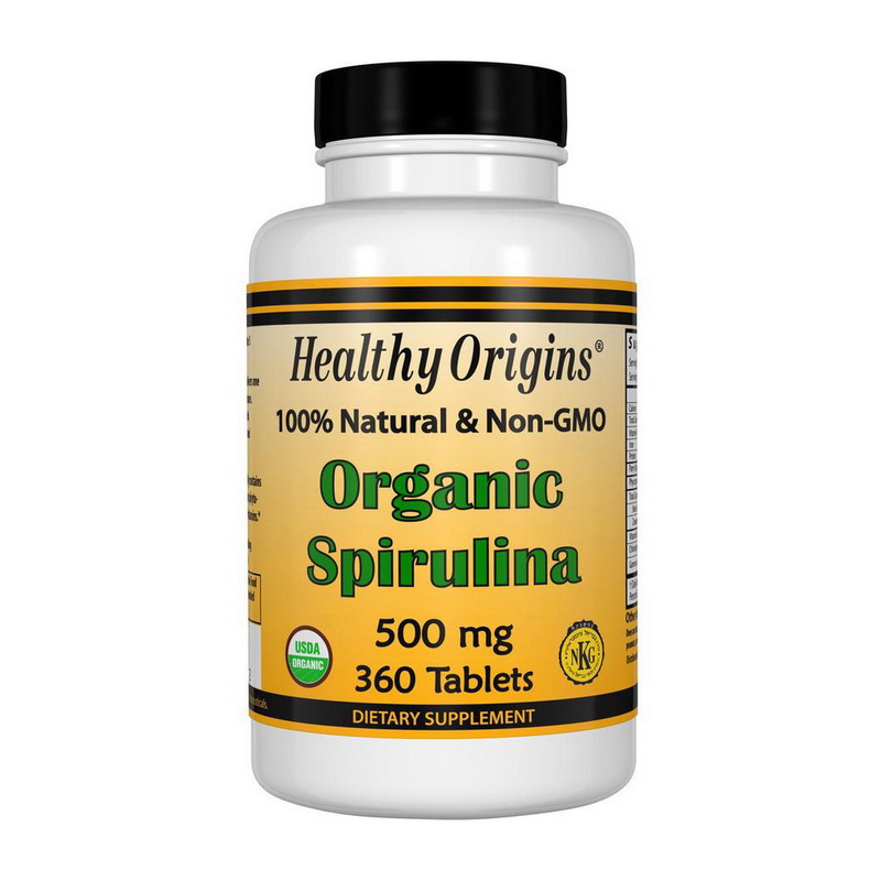 Organic Spirulina 500 mg (360 tabs) Organic Spirulina 500 mg (360 tabs)