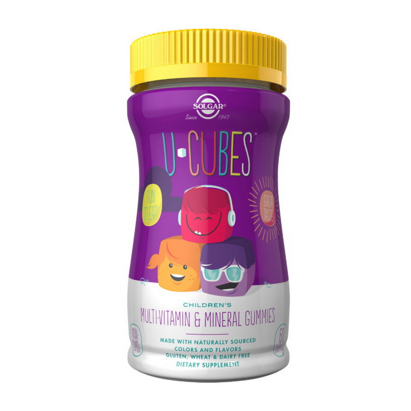 U-Cubes Children's Multi-Vitamin & Mineral (60 gummies) U-Cubes Children's Multi-Vitamin & Mineral (60 gummies)