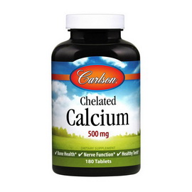 Chelated Calcium 500 mg (180 tabs)