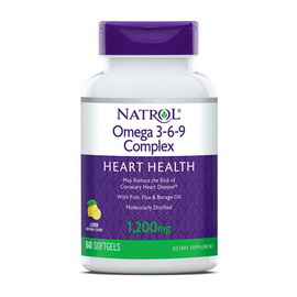 Omega 3-6-9 Complex 1200 mg (60 softgels)