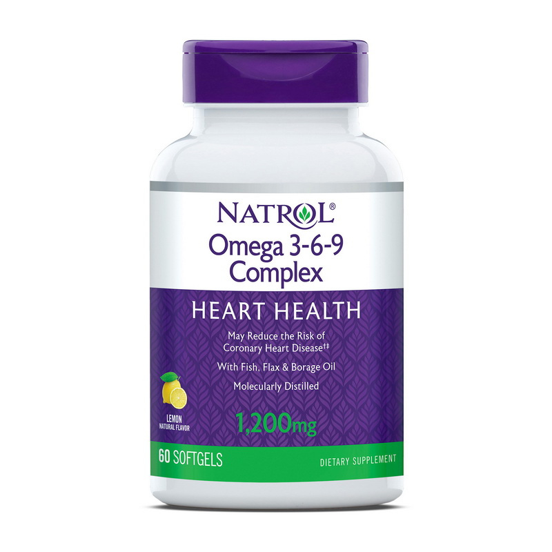 Omega 3-6-9 Complex 1200 mg (60 softgels) Omega 3-6-9 Complex 1200 mg (60 softgels)