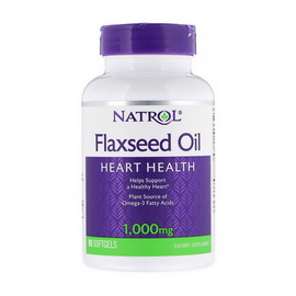 Flaxseed Oil 1000 mg (90 softgels)