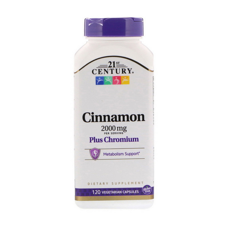 Cinnamon 2000 mg plus Chromium (120 veg caps) Cinnamon 2000 mg plus Chromium (120 veg caps)