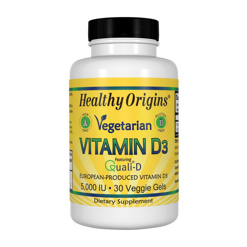Vegetarian Vitamin D3 5000 IU (30 veggie gels) Vegetarian Vitamin D3 5000 IU (30 veggie gels)