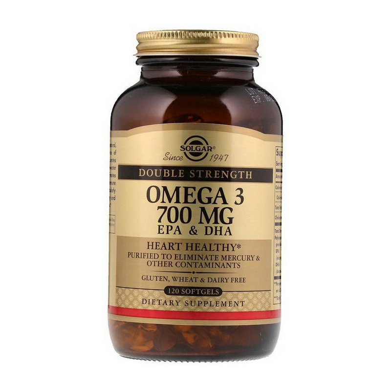 Omega-3 700 mg EPA & DHA (120 softgels) Omega-3 700 mg EPA & DHA (120 softgels)