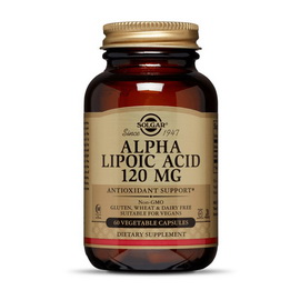 Alpha Lipoic Acid 120 mg (60 veg caps)