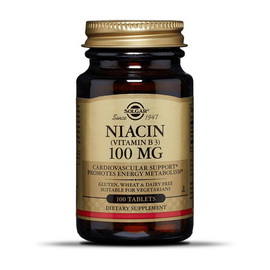Niacin 100 mg (100 tabs)