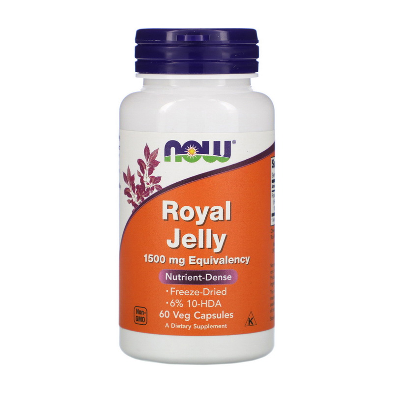 Royal Jelly 1500 mg Eguivalency (60 veg caps) Royal Jelly 1500 mg Eguivalency (60 veg caps)