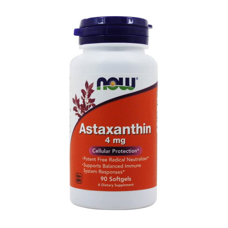 Astaxanthin 4 mg (90 softgels) Astaxanthin 4 mg (90 softgels)