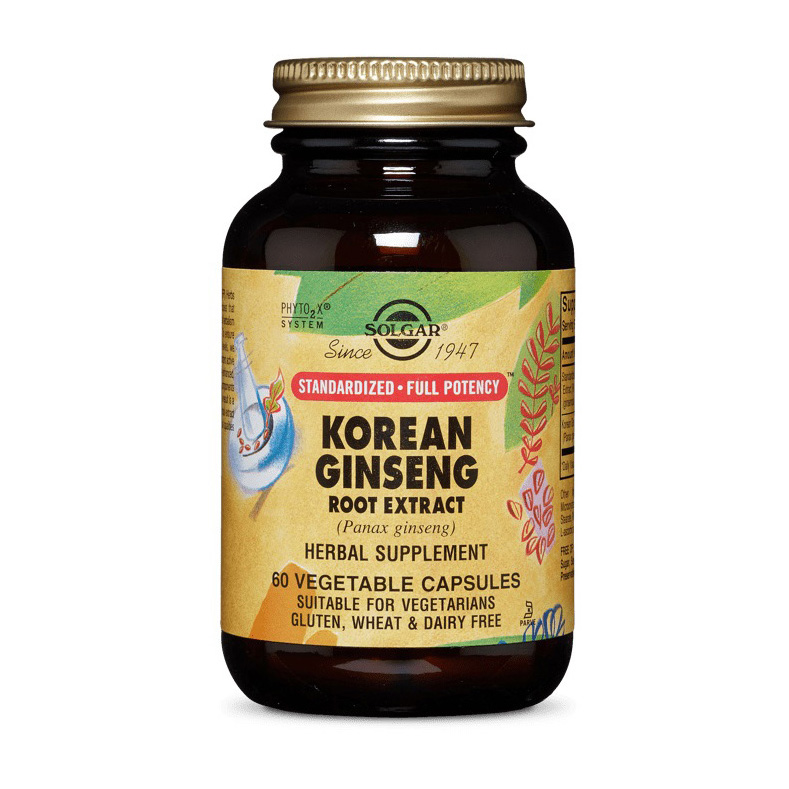 Korean Ginseng Root Extract (60 veg caps) Korean Ginseng Root Extract (60 veg caps)