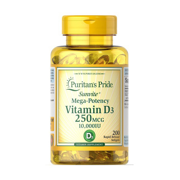 Vitamin D3 250 mcg (200 softgels) Vitamin D3 250 mcg (200 softgels)