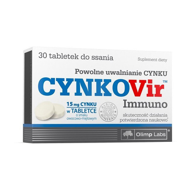 CynkoVir Immuno 15 mg (30 tabs) CynkoVir Immuno 15 mg (30 tabs)