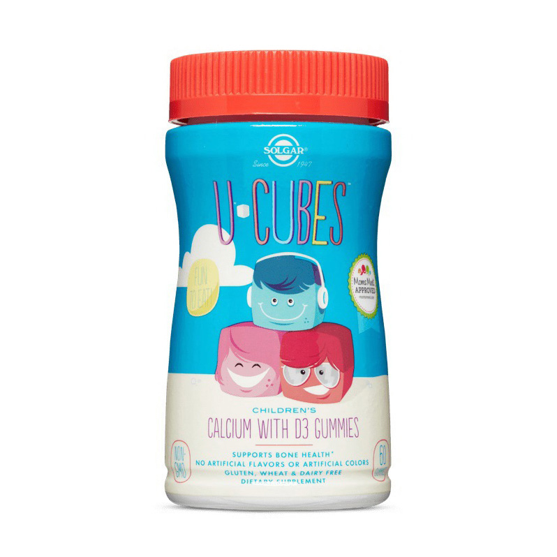 U-Cubes Children's Calcium with D3 (60 gummies) U-Cubes Children's Calcium with D3 (60 gummies)