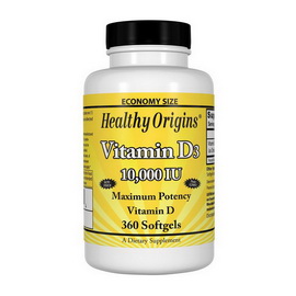Vitamin D3 10 000 IU (360 softgels)