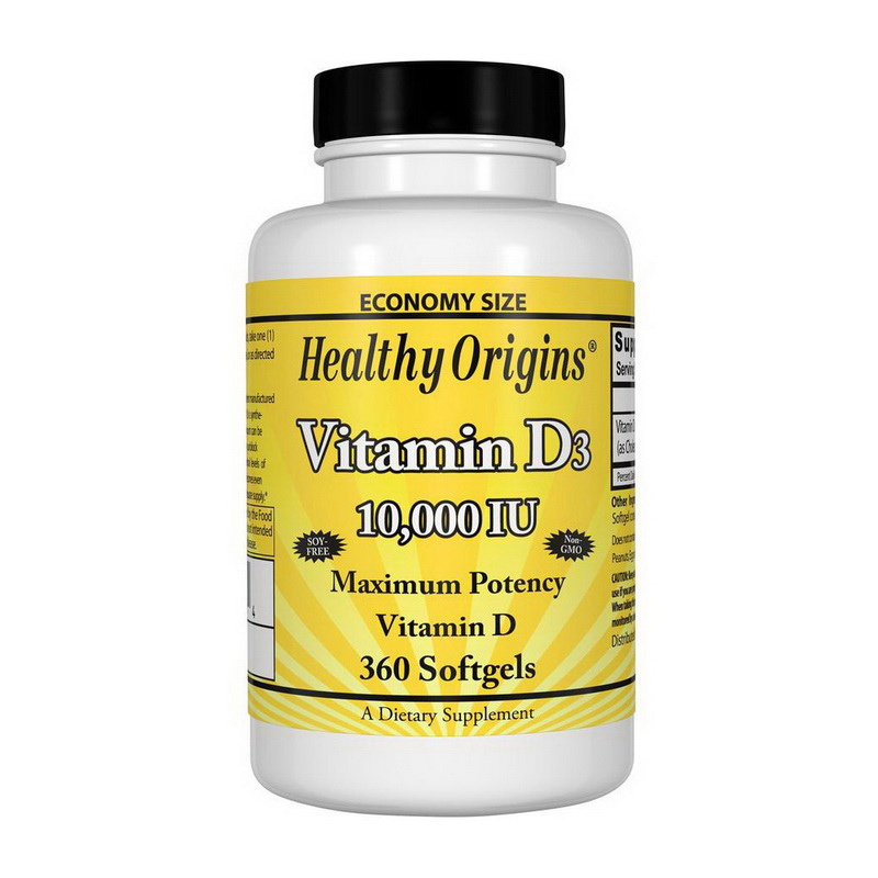 Vitamin D3 10 000 IU (360 softgels) Vitamin D3 10 000 IU (360 softgels)