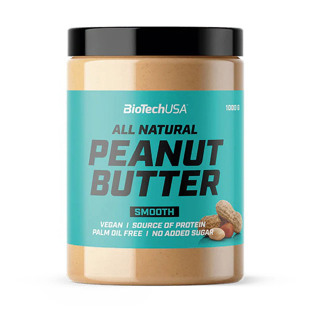 All Natural Peanut Butter Smooth (1 kg) All Natural Peanut Butter Smooth (1 kg)