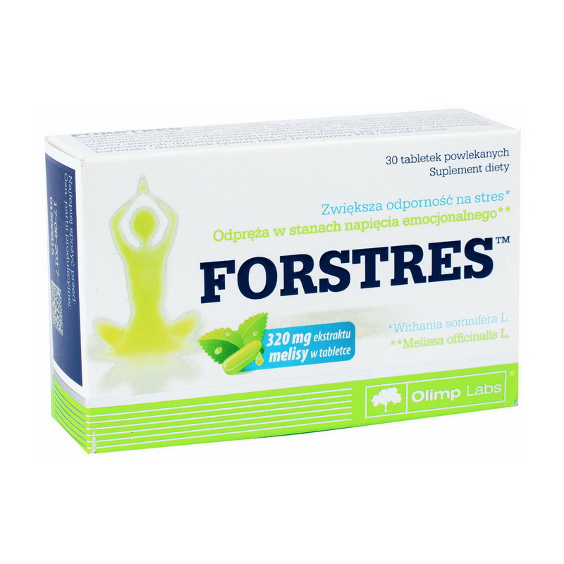 Forstres 320 mg Ekstraktu Melisy (30 tabs) Forstres 320 mg Ekstraktu Melisy (30 tabs)