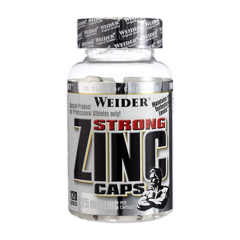 Strong Zinc Caps 25 mg (120 caps) Strong Zinc Caps 25 mg (120 caps)