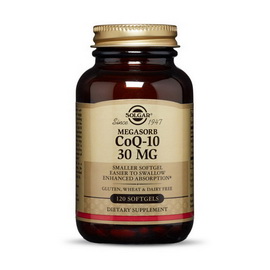 MegaSorb CoQ-10 30 mg (120 softgels)