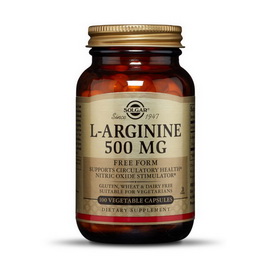 L-Arginine 500 mg (100 veg caps)