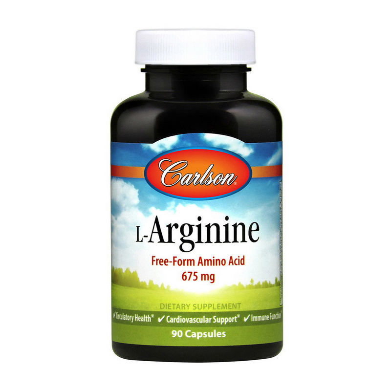 L-Arginine Free-Form Amino Acid 675 mg (90 caps) L-Arginine Free-Form Amino Acid 675 mg (90 caps)