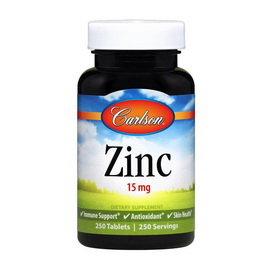 Zinc 15 mg (250 tabs)