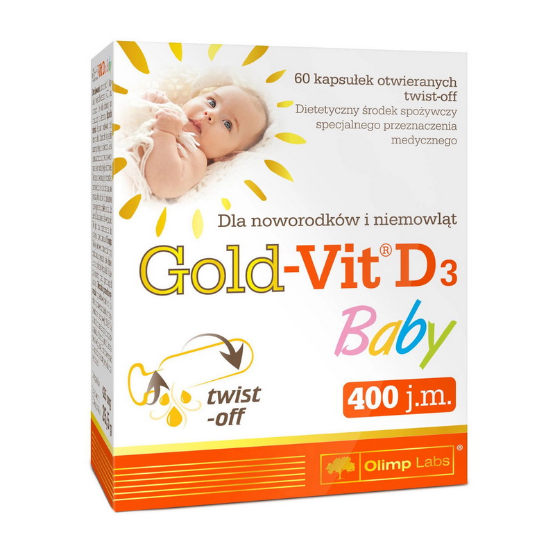 Gold-Vit D3 Baby (60 caps) Gold-Vit D3 Baby (60 caps)