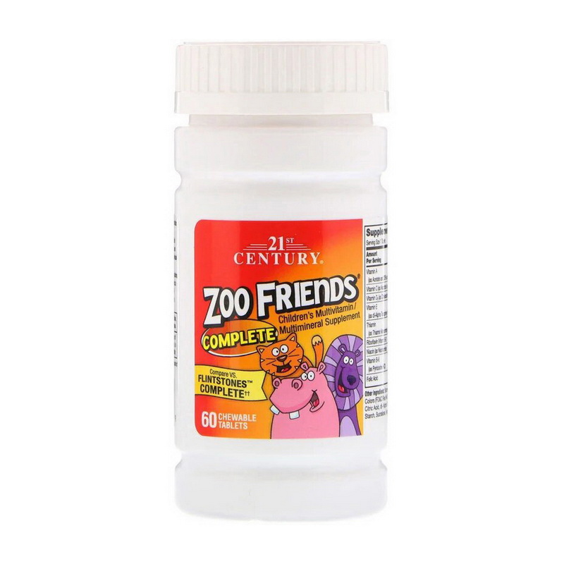 Zoo Friends Complete (60 chew tabs) Zoo Friends Complete (60 chew tabs)