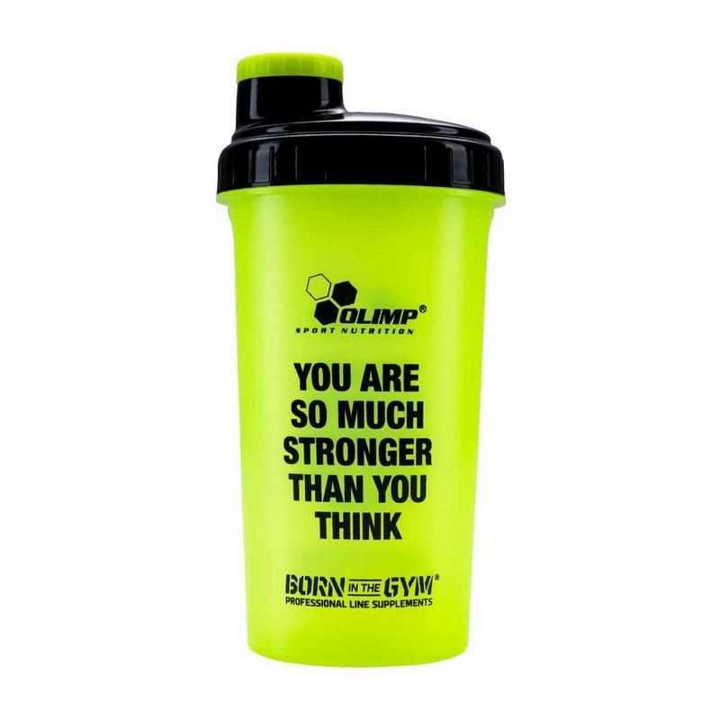 Shaker "You Are So Much Stronger Than You Think" Green (700 ml) Shaker "You Are So Much Stronger Than You Think" Green (700 ml)