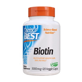 Biotin 5000 mcg (120 veg caps)