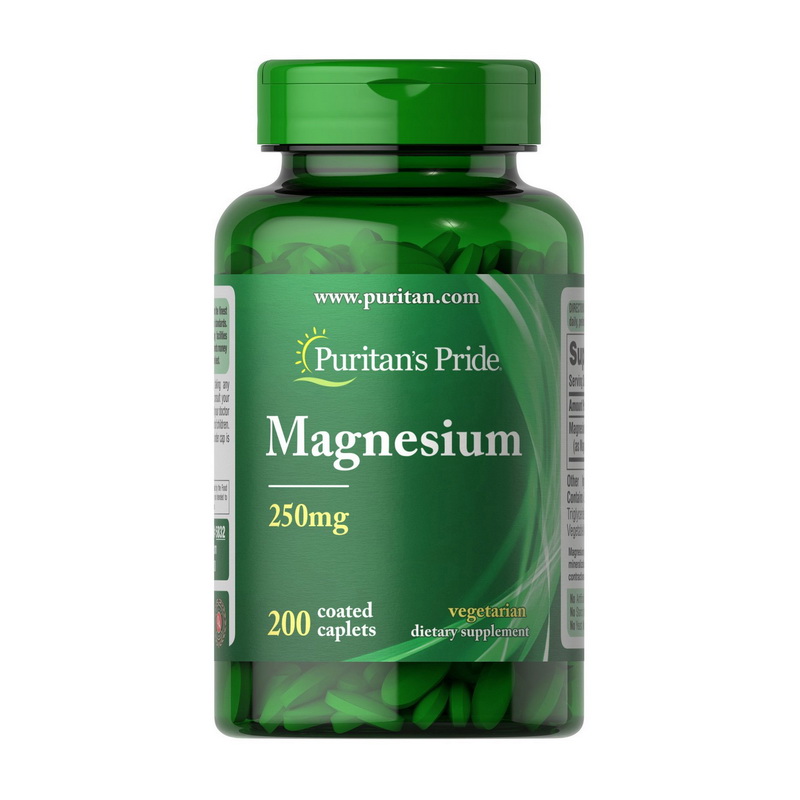 Magnesium 250 mg (200 caplets) Magnesium 250 mg (200 caplets)