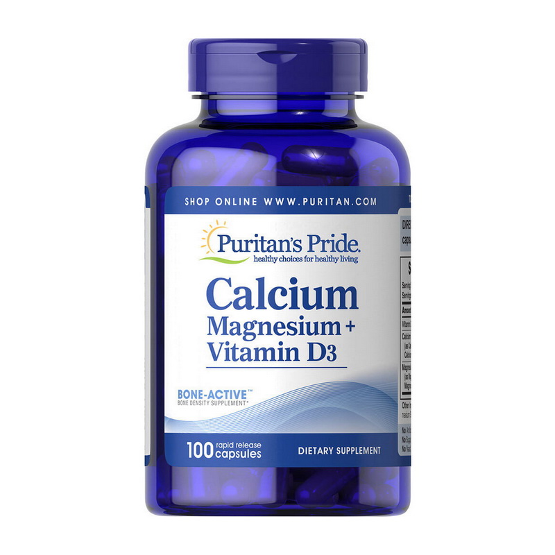 Calcium Magnesium + Vitamin D3 (100 caps) Calcium Magnesium + Vitamin D3 (100 caps)